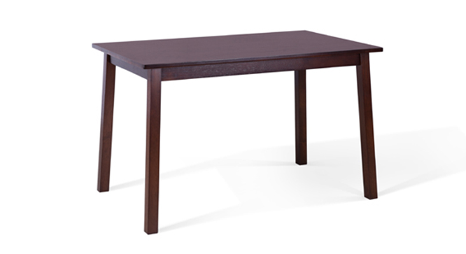 Nubia 4 Seater Dining Set (Dark Walnut)